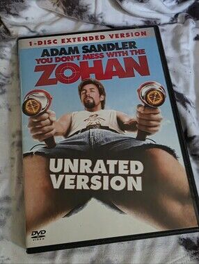 Adam Sandler You Don't Mess With The Zohan (Unrated Version) - Blue Cover DVD